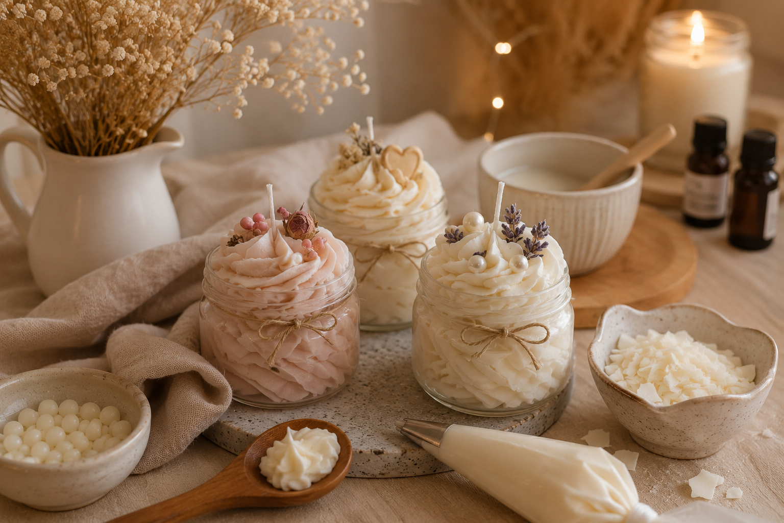 ☁️ Whipped Candle Workshop