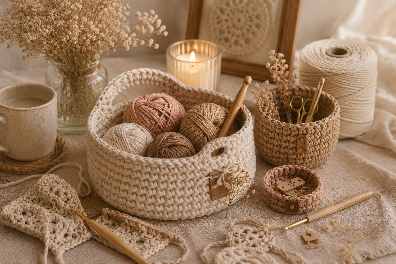 🧺 Basket Crochet Workshop